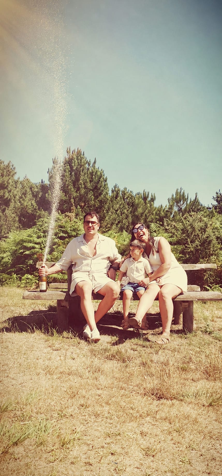 Silvia y Borja — momento de la pedida